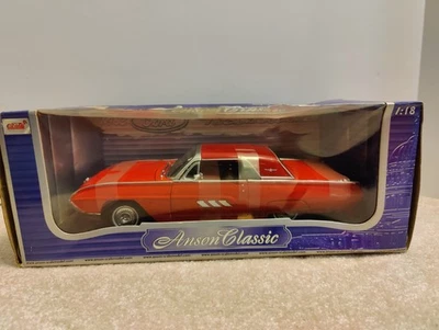 ANSON 1963 Ford Thunderbird Red Hardtop 1:18 Die Cast NIB - Image 1 of 4