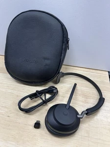 JABRA EVOLUTION2 65 HSC110W CASQUE MONO BLUETOOTH AVEC DONGLE - Photo 1 sur 6