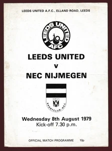 Leeds United v NEC Nijmegen 1979/80 Freundschaftsspiel - Bild 1 von 1