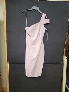 LIKELY Packard One-Shoulder Twilight Mist Dress Pink Size 10 - Bild 1 von 14