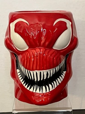 Taza de cerámica moldeada Marvel CARNAGE 16 OZ - Caja de botín exclusiva VENOM SPIDER-MAN Foto 1 de 4