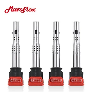 4PCS Ignition Coils UF529 For Audi TT A4 A5 A6 R8 VW CC Golf Jetta GTI 2.0L 2.0T - Picture 1 of 12