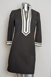 Túnica/vestido para mujer Tory Burch marrón chocolate talla 2 - Imagen 1 de 7