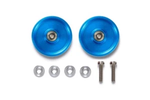 Tamiya 95561 Mini 4WD HG 19mm Aluminum Ball-Race Ringless Rollers (Blue Limited) - Picture 1 of 1