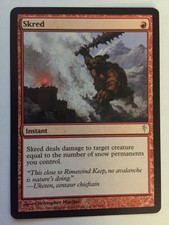MTG Magic The Gathering - Skred - Coldsnap - LP