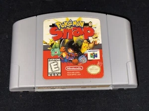 Pokemon Snap (Nintendo 64, 1999) Cleaned / Tested / Authentic - N64 - Picture 1 of 4