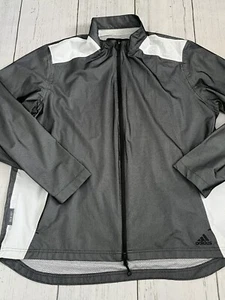 Adidas Golf Rain RDY Waterproof Jacket Black/ White FR1407 Men's XL - Picture 1 of 9