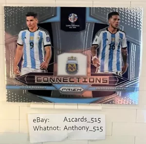 Julian Alvarez/Enzo Fernandez - 2024 Prizm Conmebol Copa America Connections #25 - Picture 1 of 3