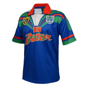 NEW ZEALAND WARRIORS NRL TEAM 1995 HOME RETRO HERITAGE REPLICA MENS JERSEY - Picture 1 of 2