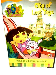 😍Dora the Explorer City of Lost Toys DVD Low Price MOVIE & Free Popcorn BONUS - Picture 1 of 7