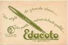 BUVARD PUBLICITAIRE /// LE STYLO /// EDACOTA ///