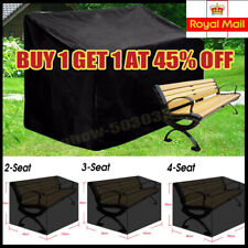 Heavy Duty Waterproof Outdoor Garden Bench Seat Cover For Furniture 2/3,4 Seater