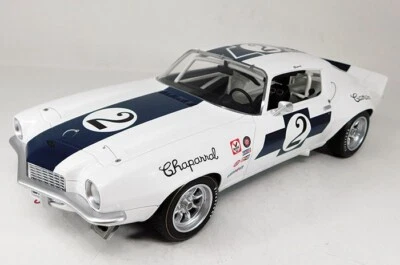 ED LESLIE 1970 CHAPARRAL CHEVY CAMARO TRANS AM ROAD RACING 1:18 REPLICARZ R18204 - Image 1 of 4