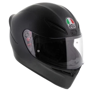 AGV K1-s ECE 22.06 Solid Matt Black Full Face Motorcycle Helmet, 2206 - Picture 1 of 25