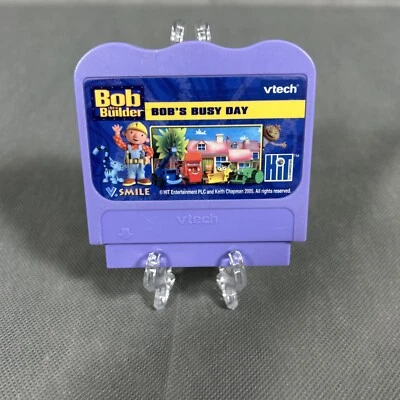 V Tech V Smile Bob The Builder Bob's Busy Day Game - Image 1 of 2
