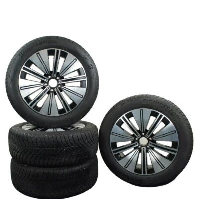 4 Mercedes EQS 297 Alu Winterkomplettrad satz Bridgestone 235 55 R 19 105 H XL - Bild 1 von 4