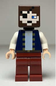 Lego min068 PIRATA Minecraft Minifigura ¡ENVÍO RÁPIDO! - Imagen 1 de 4