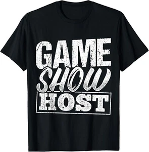 Game show host - party trivia night gamer entertainment Tee Gift Unisex T-Shirt - Picture 1 of 3