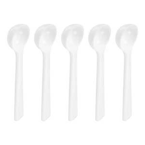 100Pcs Plastic Measuring Spoons Powder Scoops Spoon Kitchen Spoons,1g White - Picture 1 of 7