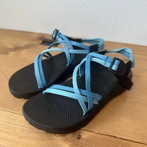 Chaco ZX/1 Sandals Womens 9 Waterproof Sport 2 Strap Turquoise Blue - Picture 1 of 6