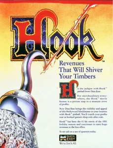 HOOK Pinball (Data East) - Set chip aggiornamento ROM NUOVO!!! v5.01 - Foto 1 di 1