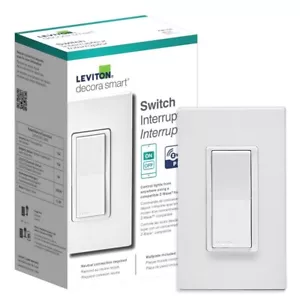 Leviton DZ15S Decora Smart Light Switch with Z-Wave Technology - White - Picture 1 of 4