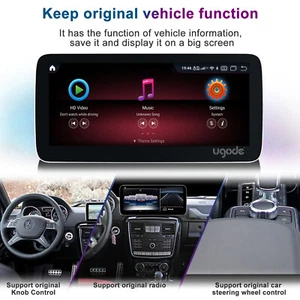 Ugode 10.25in Android Screen CarPlay GPS Mercedes Benz G G63 G65 2017-2018 NTG5 - Picture 1 of 12