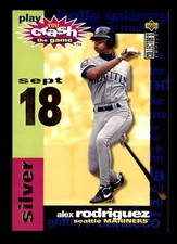 1995 Collector's Choice Crash the Game #CG17 Alex Rodriguez Seattle Mariners