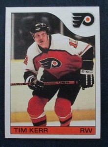TIM KERR Philadelphia FLYERS 1985-86 TOPPS HOCKEY CARD #91