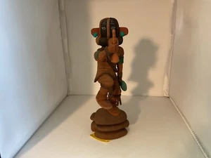 Lot #2245 Hopi Kokapelli Kachina by Vatalon Parker - Picture 1 of 13