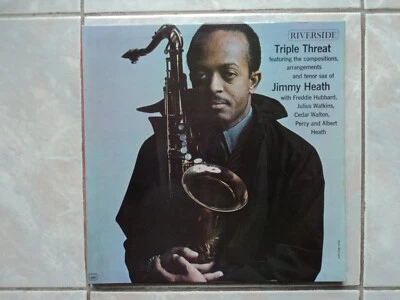 RIVERSIDE RLP 400 - JIMMY HEATH  TRIPLE THREAT - HUBBARD WATKINS HOLLAND VG++/EX - Photo 1/3