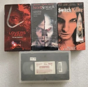 Lot of 4 Horror VHS - Picture 1 of 10