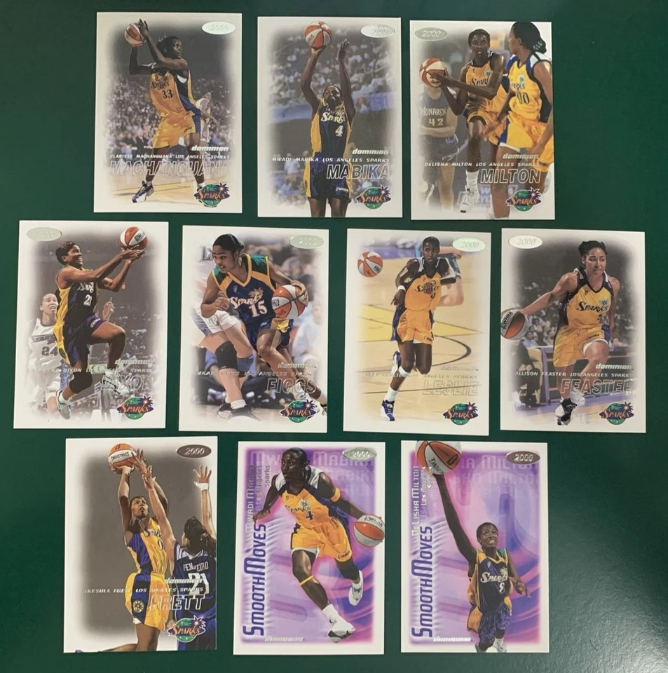 Los Angeles Sparks, 2000 SkyBox Dominion WNBA Team Set (10 cards) - Lisa Leslie - Image 1 of 1