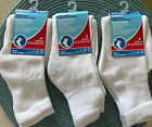 Diabetic Comfort Socks Mens Sz 6 -12 Non Binding Smooth Seam Cushioned Sole