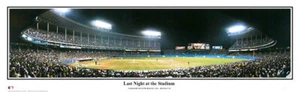 Cleveland Municipal Stadium Last Night Stadium ungerahmtes Panorama Poster #2003 - Bild 1 von 1