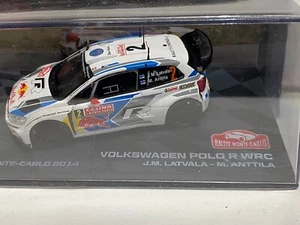 Volkswagen Polo WRC Latvala 2014 Rally Montecarlo 1:43 Altaya Diecast - Picture 1 of 1