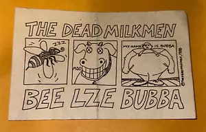 The Dead Milkmen Beelzebubba Sticker 1988 Original Vintage Punk Rock Album Promo - Bild 1 von 6