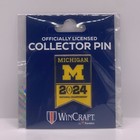 MICHIGAN WOLVERINES 2024 CFP National Championship Official Pin NCAA Football 🔥