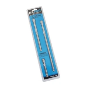 US PRO 3PC 1/4" Drive Extension Bar Set 75mm 150mm 228mm CR-V Mirror Finish Tool - Bild 1 von 8