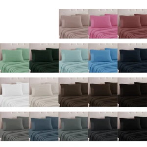 Microfiber Sheet Set Queen 33cm Wall