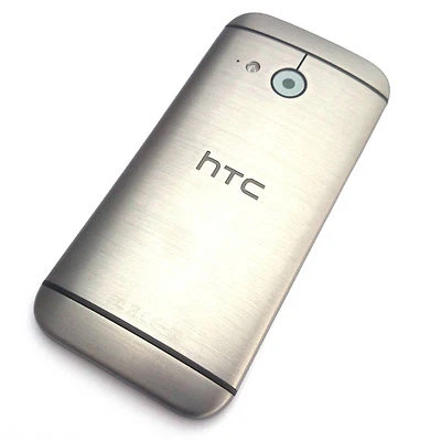 HTC One Mini 2 rear fascia housing+camera glass cover Metal grade B Genuine - Image 1 of 4