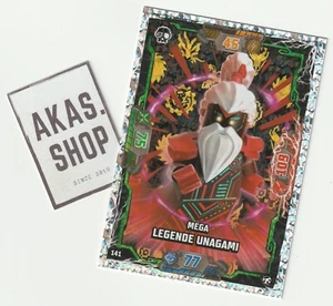 Mega Legende Unagami No.141 LEGO Ninjago Trading Card 2023 Serie 8 Next Level - Picture 1 of 1