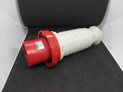 GEWISS GW60061 Straight Industrial Plug, IP67, 3P + N + E, 125A, 240/415V - Image 1 of 4