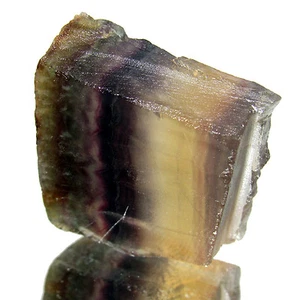 106.00Cts Natural Bi color Fluorite Brazilian Rough TOP QUALITY GEMSTONE CH 3306 - Picture 1 of 2