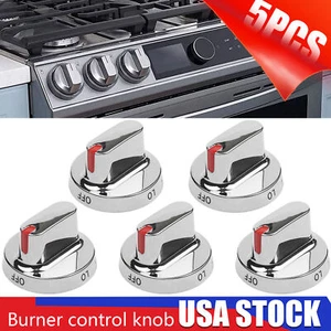 Perilla de control ultra duradera DG64-00473A 5 piezas [actualizada] reemplazar para estufa Samsung - Imagen 1 de 12