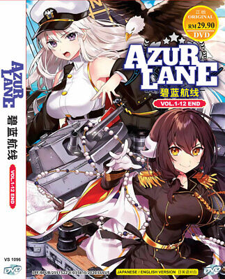 Azur Lane Complete Tv Series Vol.1-12 End Anime Dvd *english Dubbed* Region All • 18.99€