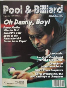 Pool & Billiard Magazine Sep 1997 Danny Medina Oliver Ortmann MZ5 - Picture 1 of 3