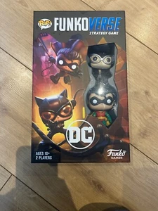 New - Funko - FunkoVerse POP! Strategy Game - DC Comics - Robin & Catwoman - Picture 1 of 2