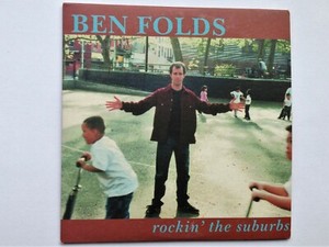 BEN FOLDS - Rockin' The Suburbs - 1 Track UK Promo CD Custom Card Picture Sleeve