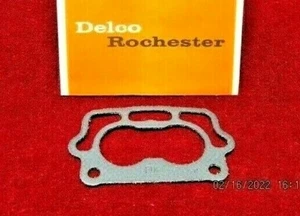 1955-1969 CHEVROLET TRUCK DELCO ROCHESTER 2bbl GC CARBURETOR STEEL FLANGE GASKET - Picture 1 of 8